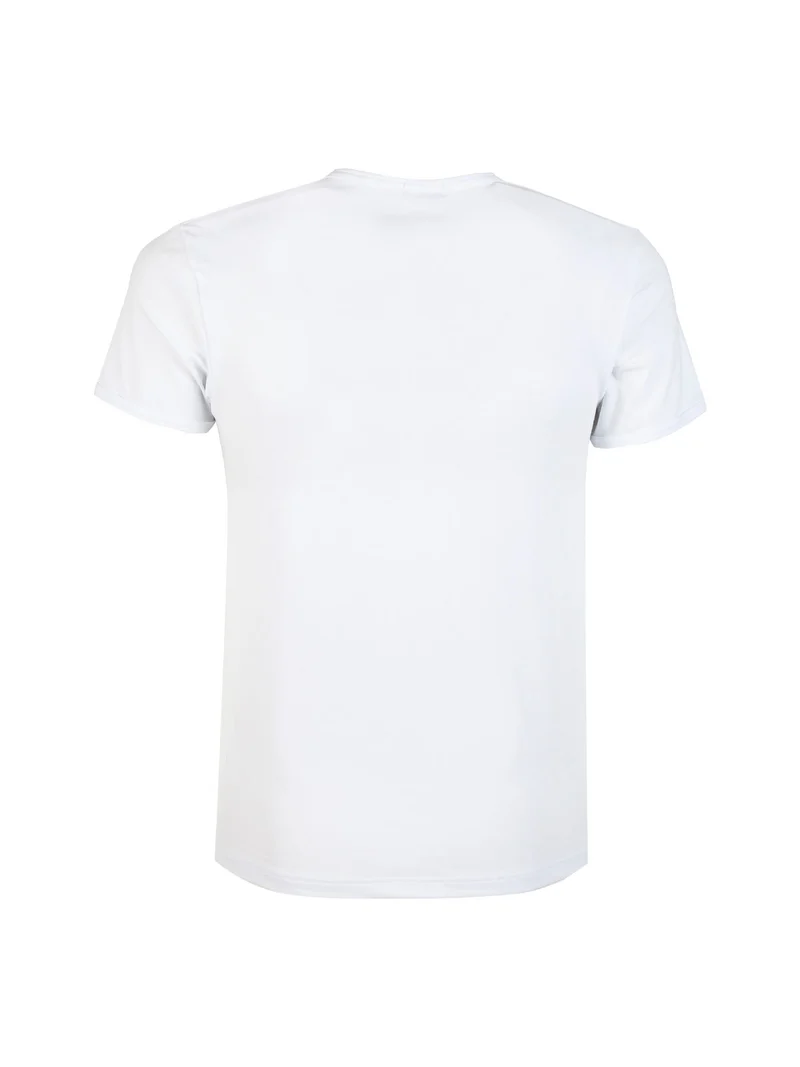 Maglia intima uomo scollo V - bianco