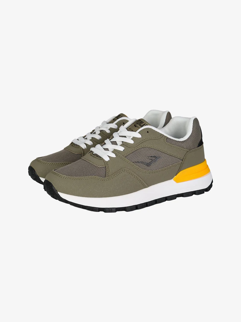 Sneakers da uomo stringate - militare