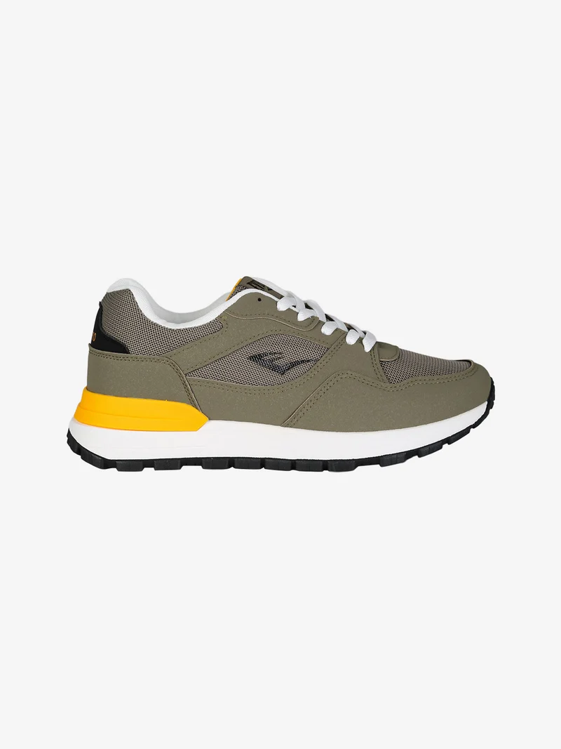 Sneakers da uomo stringate - militare
