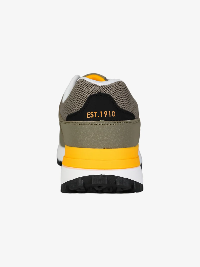 Sneakers da uomo stringate - militare