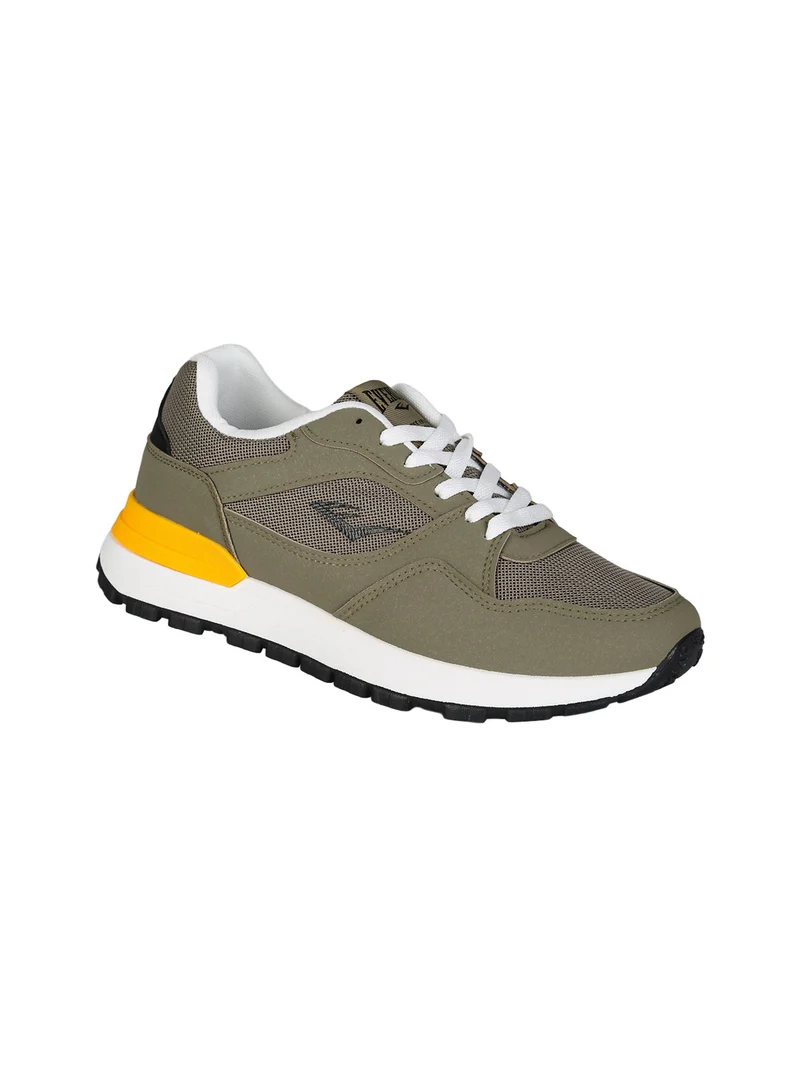 Sneakers da uomo stringate - militare
