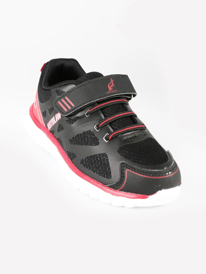 Scarpe sportive da bambino con strappo - nero