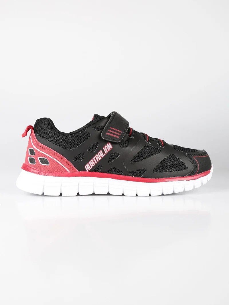 Scarpe sportive da bambino con strappo - nero
