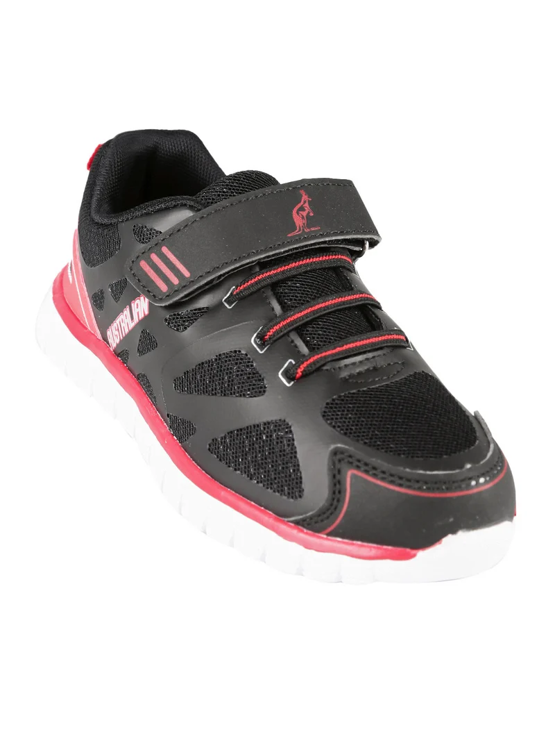 Scarpe sportive da bambino con strappo - nero