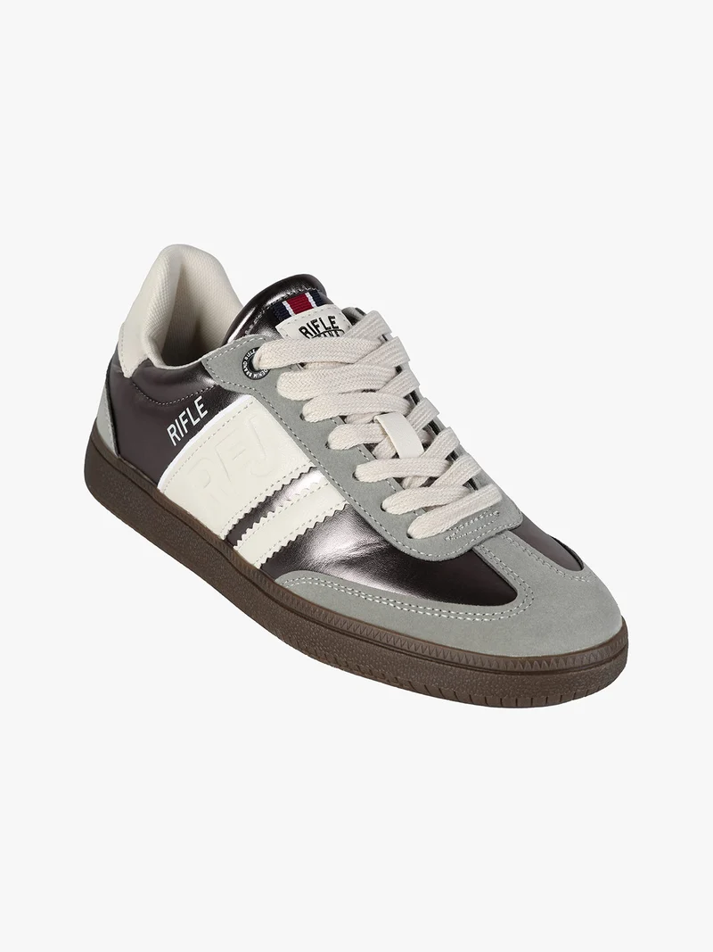 ALABAMA LUREX Sneakers donna basse - grigio