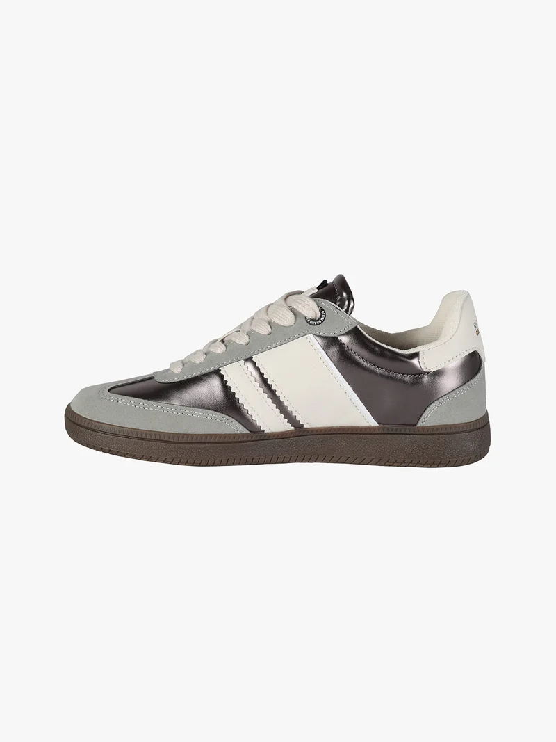 ALABAMA LUREX Sneakers donna basse - grigio