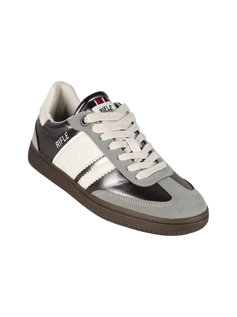 ALABAMA LUREX Sneakers donna basse - grigio
