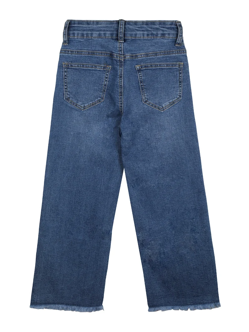 Jeans da bambina con strass - jeans