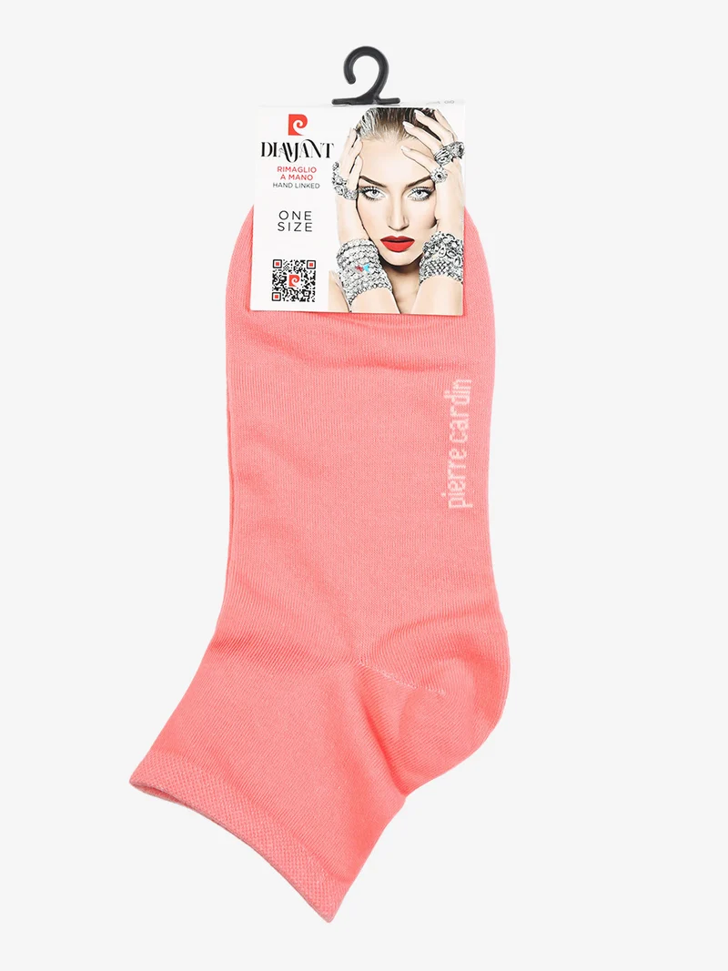 Calze corte da donna in cotone elasticizzato - anguria