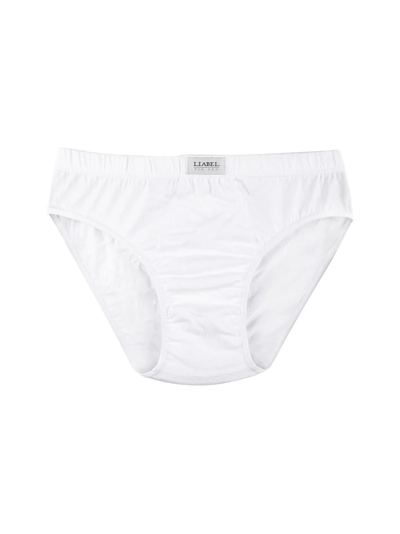 Slip da uomo in cotone mercerizzato - bianco