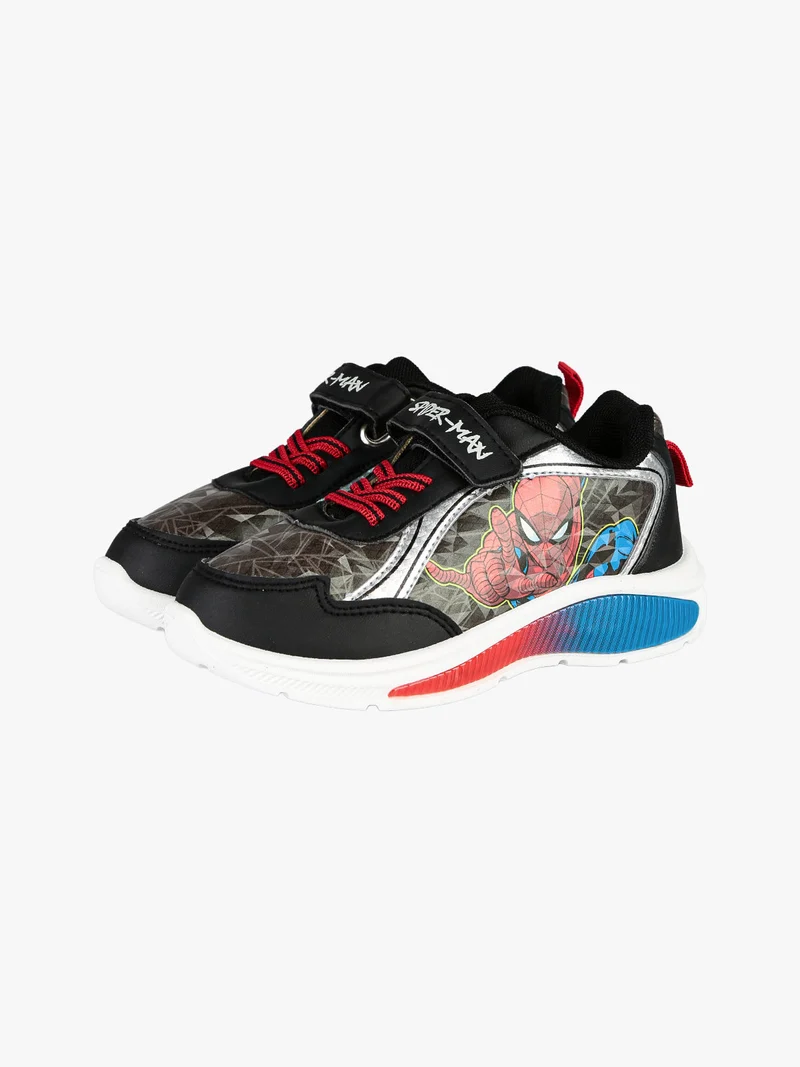 Sneakers da bambino con strappo e luci - multicolore
