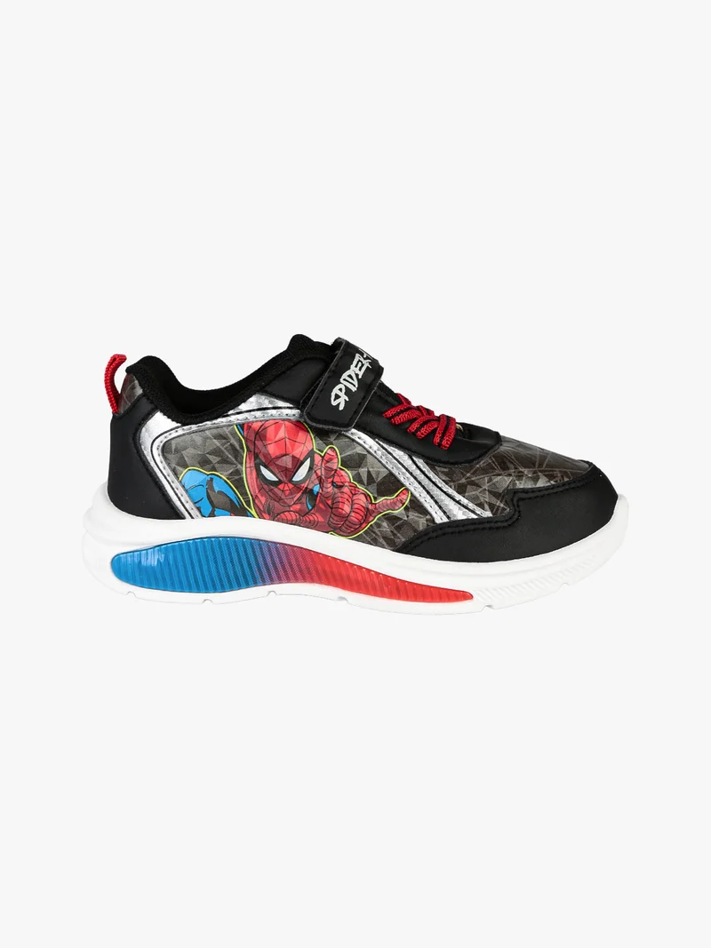 Sneakers da bambino con strappo e luci - multicolore