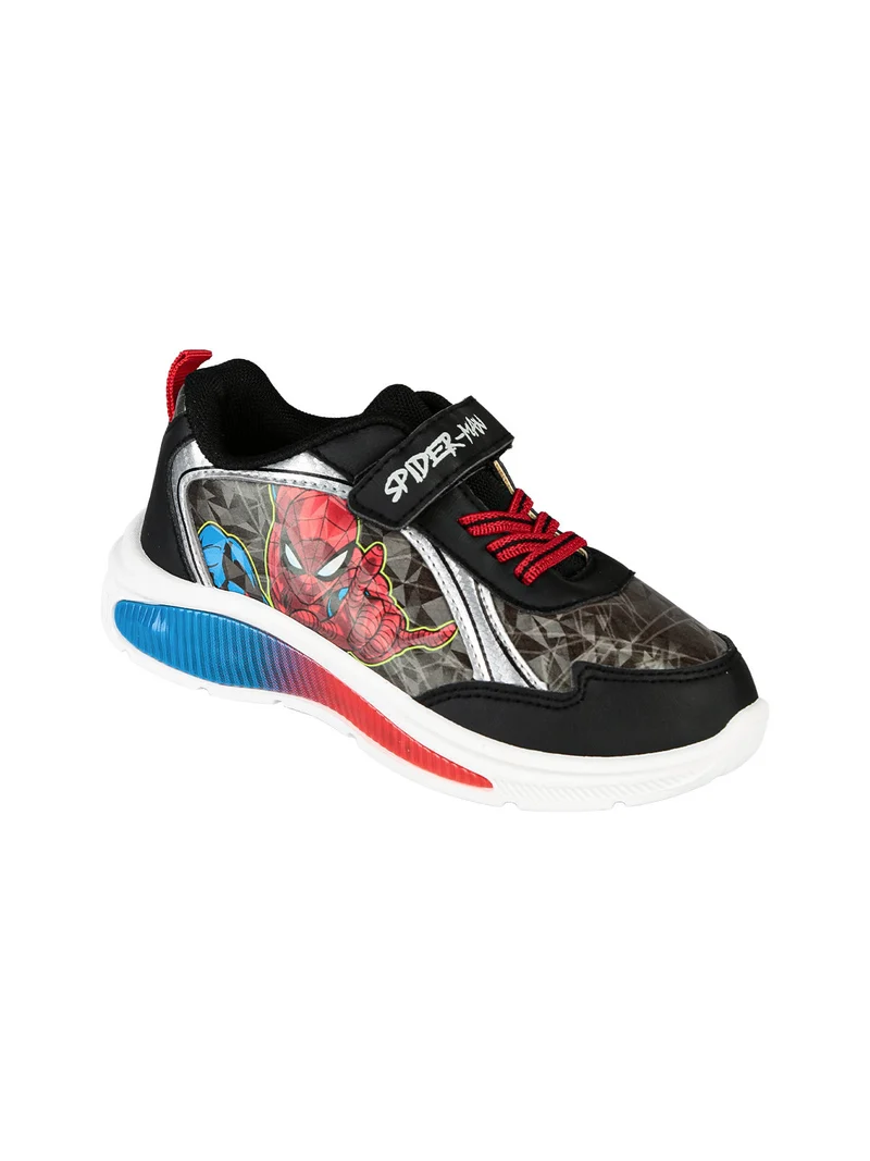 Sneakers da bambino con strappo e luci - multicolore