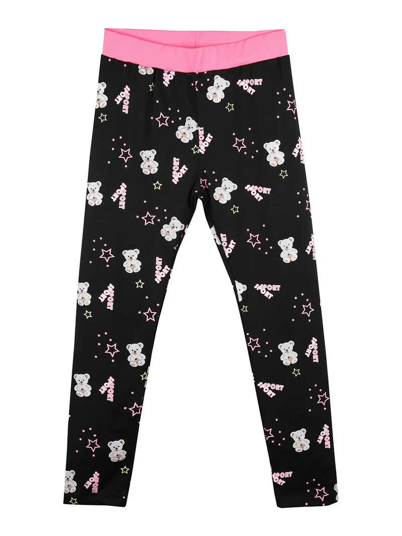 Leggings da bambina - corallo