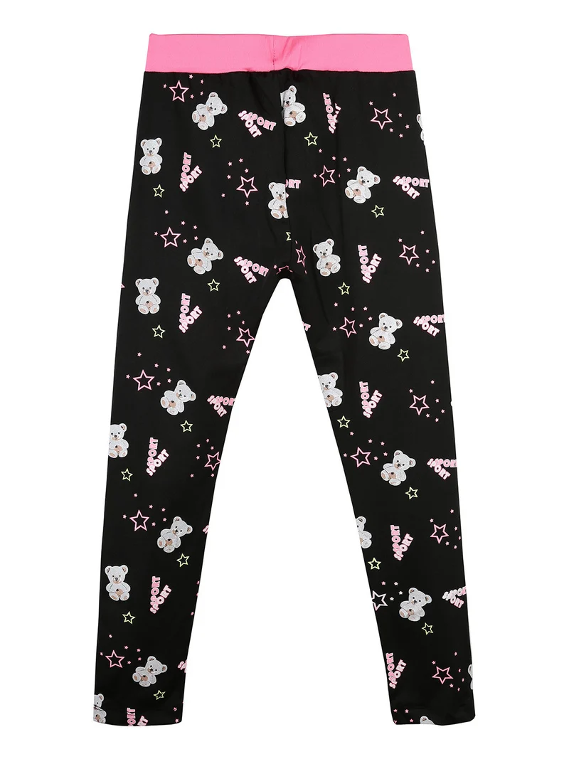 Leggings da bambina - corallo
