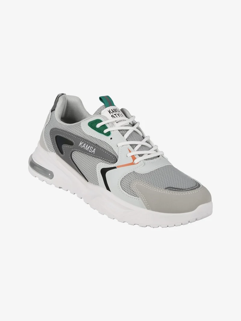 Sneakers sportive da uomo con air - grigio