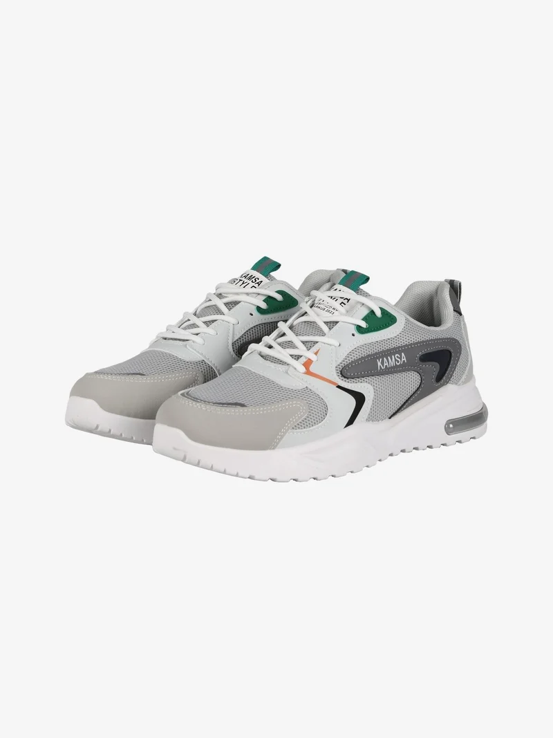 Sneakers sportive da uomo con air - grigio