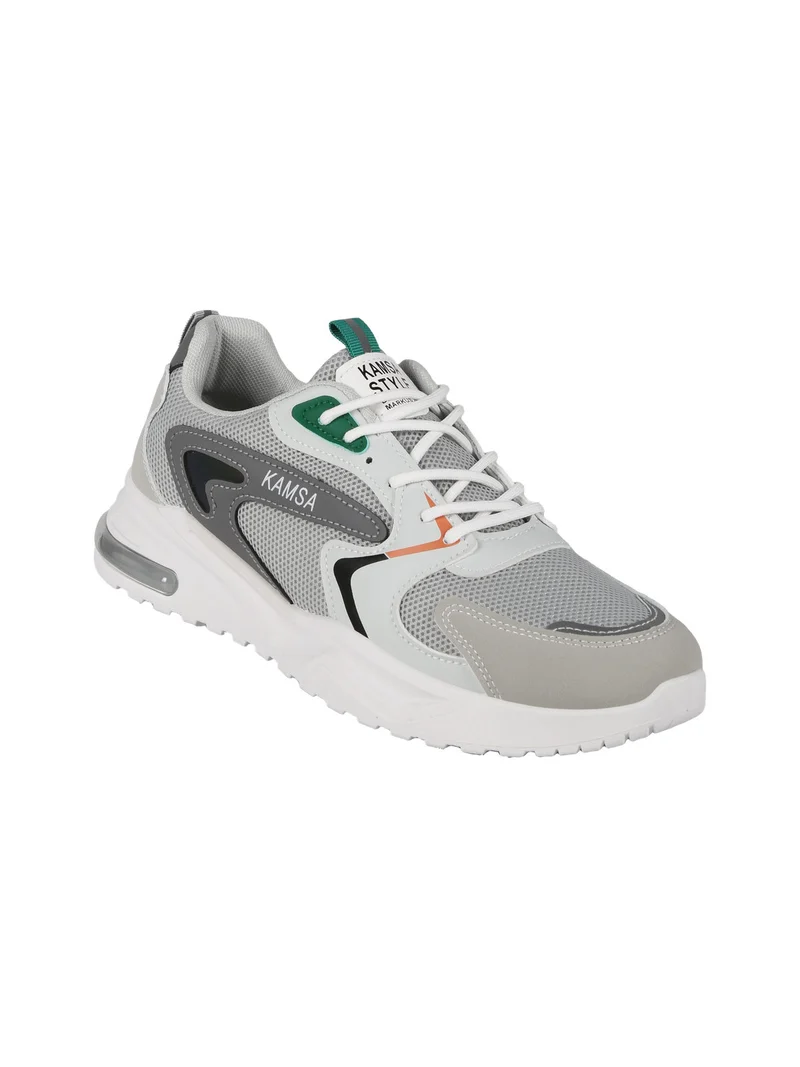 Sneakers sportive da uomo con air - grigio