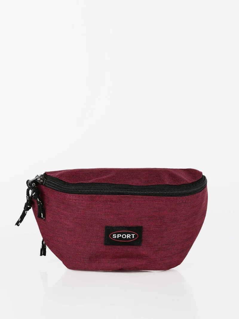 Marsupio in tessuto - rosso