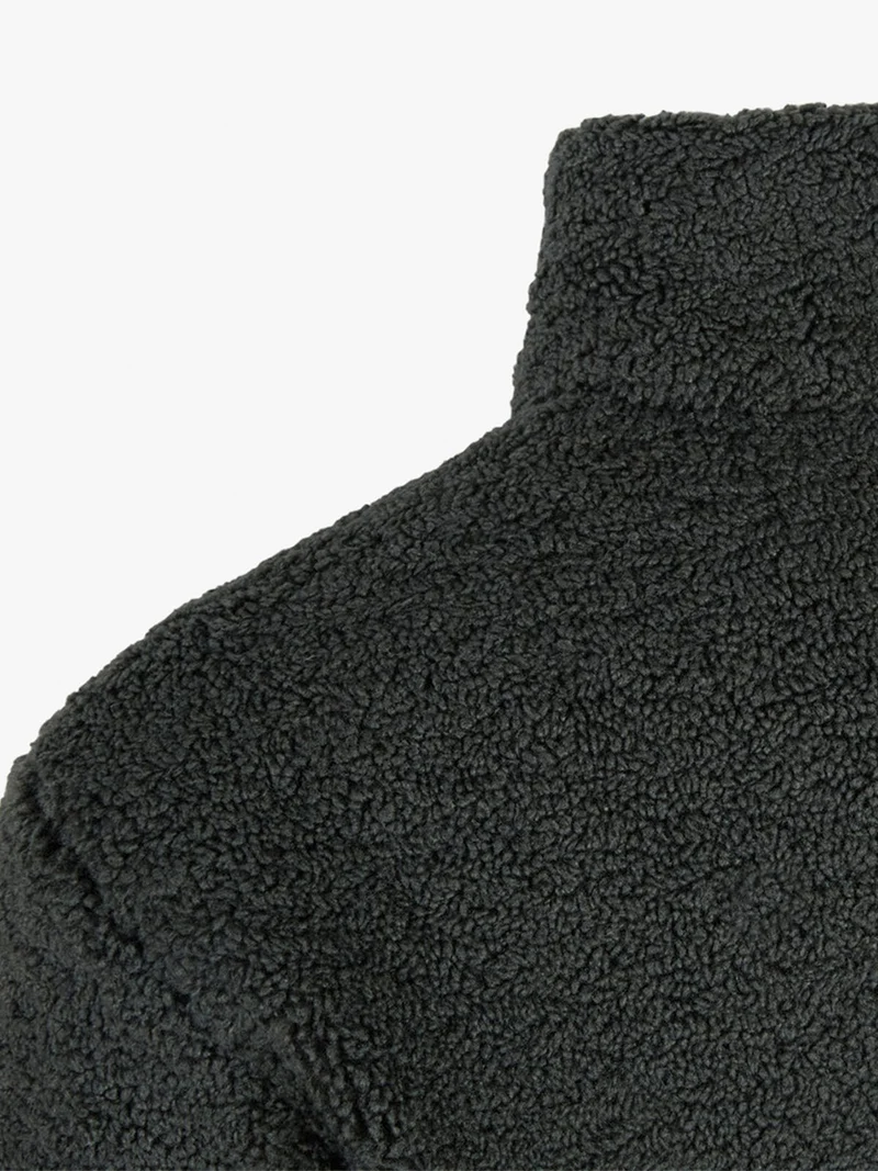 SWEATER Giacca reversibile da uomo con zip - militare