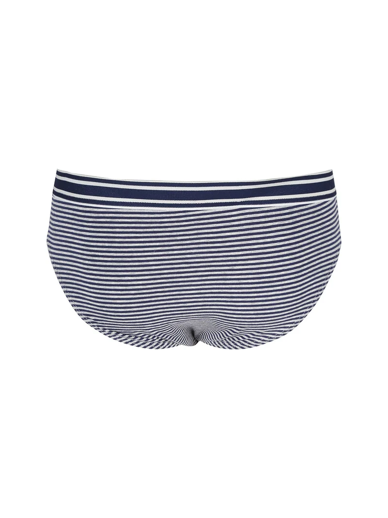 Slip da uomo in cotone elasticizzato - blu scuro