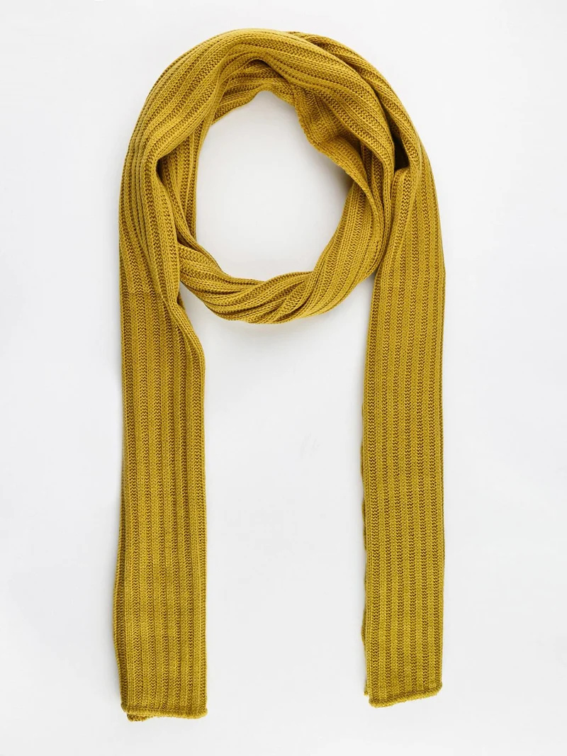 Sciarpa in maglia - giallo