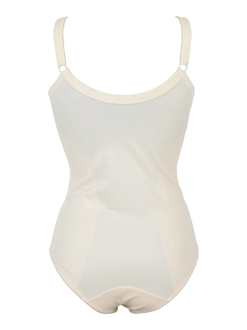 SHAPING Body modellatore tecnike contenitivo senza ferretto coppa C - panna