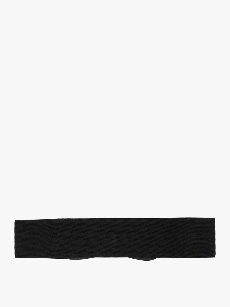 Cintura elastica da donna - nero