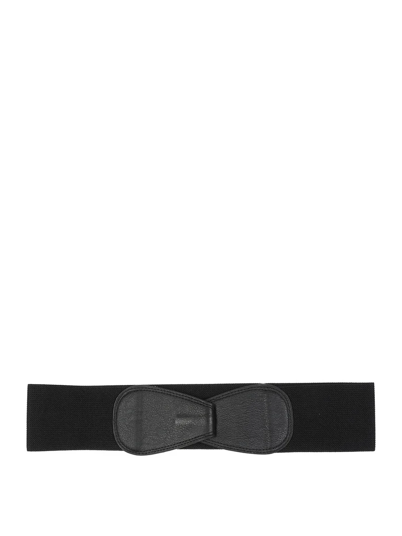 Cintura elastica da donna - nero