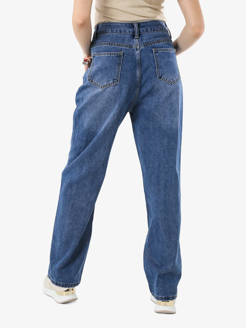 Jeans donna a gamba dritta - jeans