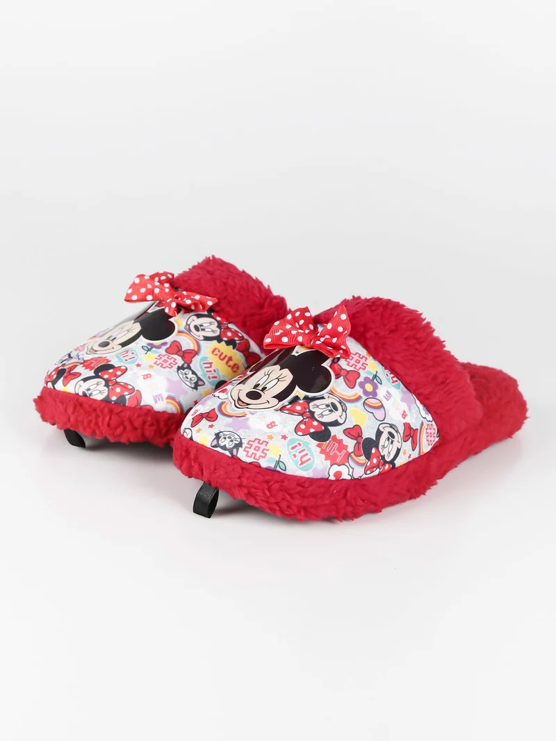 Minnie pantofole da bambina - rosso
