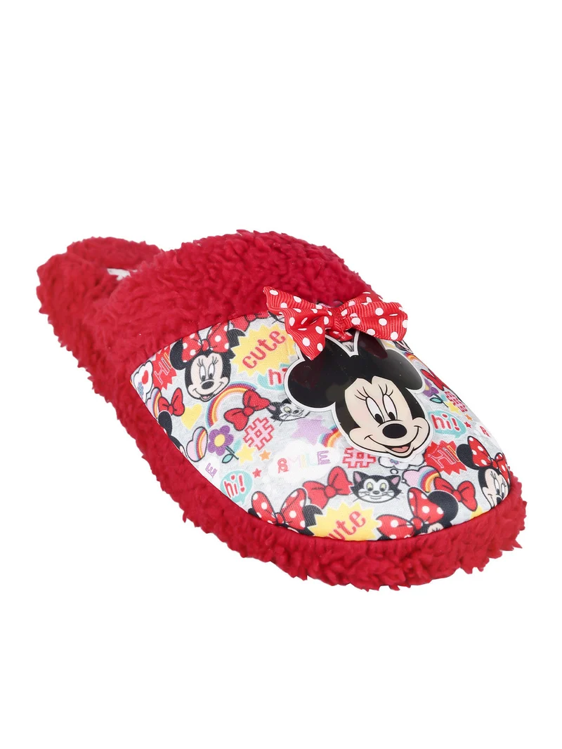 Minnie pantofole da bambina - rosso