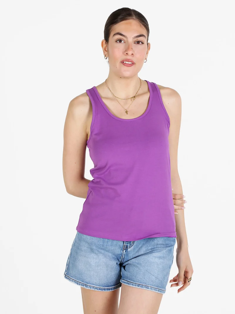 Canotta vogatore donna sportiva - viola