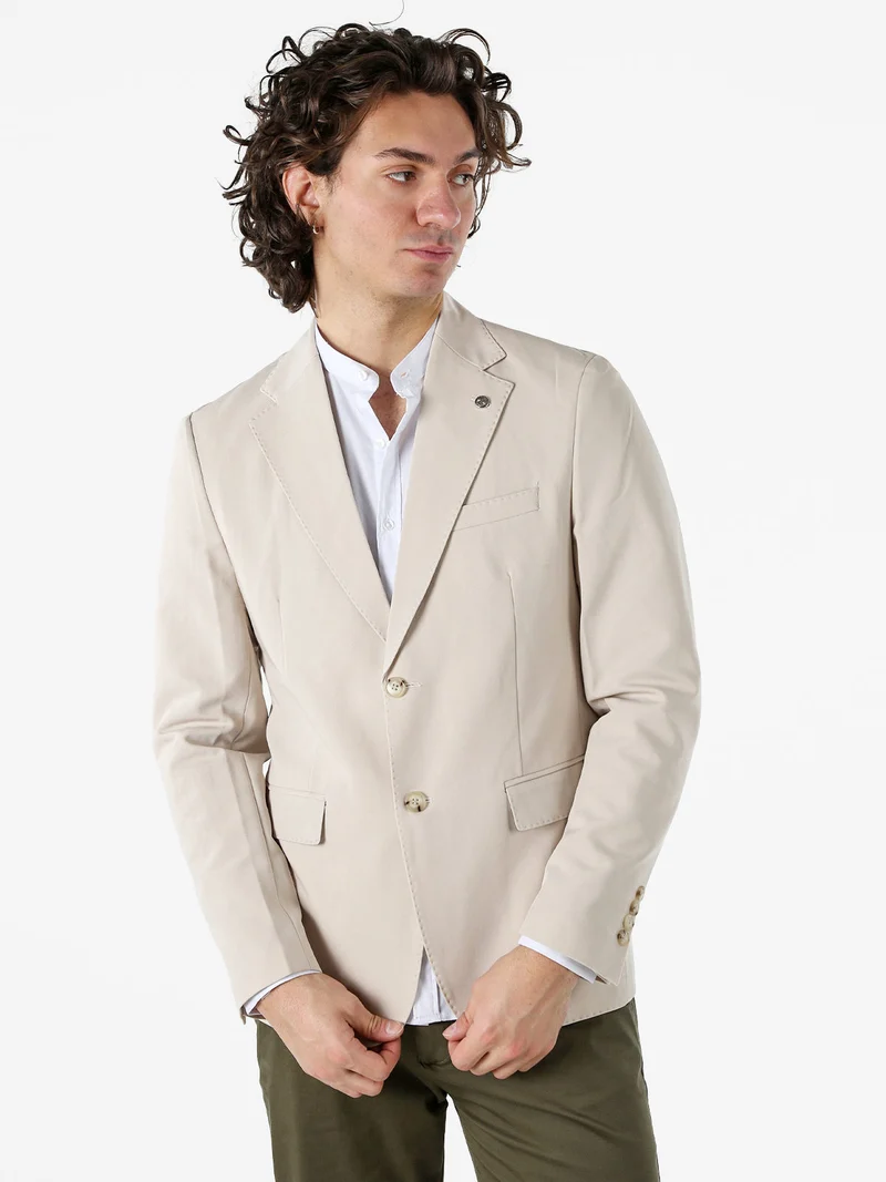 Blazer classico da uomo - beige