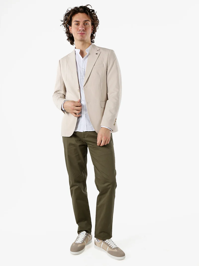 Blazer classico da uomo - beige