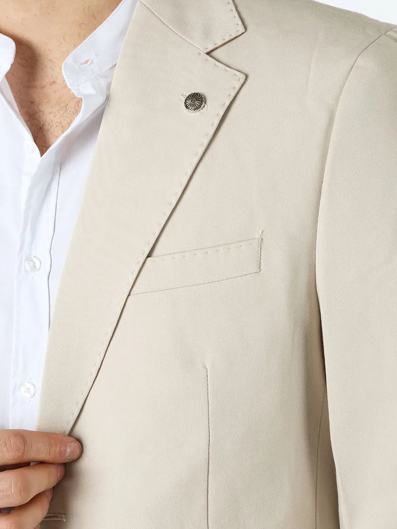 Blazer classico da uomo - beige