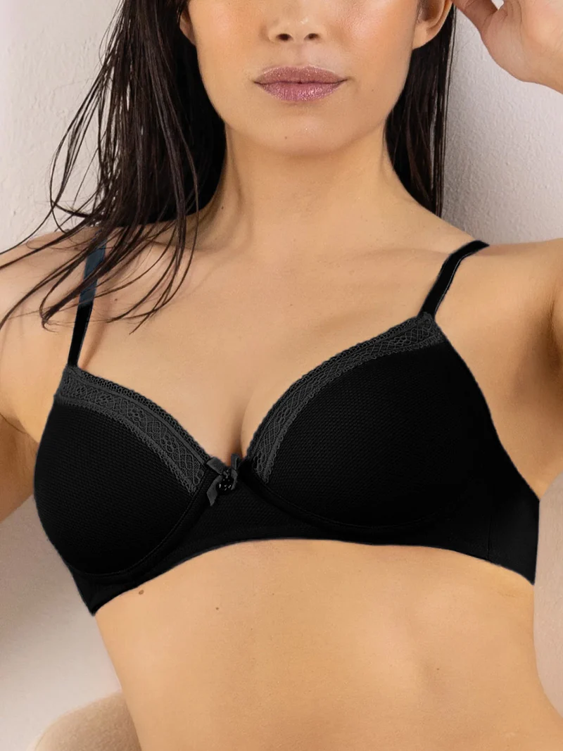 DARLING Reggiseno con coppe imbottite e ferretto COPPA B - nero