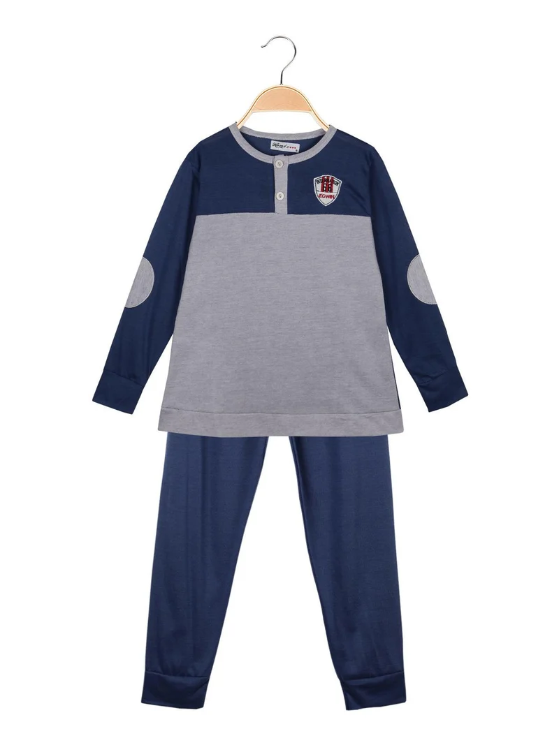 Pigiama bimbo 2 pezzi - blu