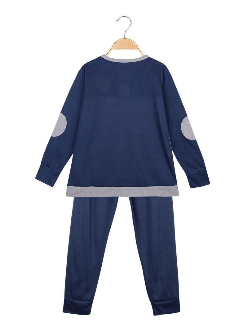 Pigiama bimbo 2 pezzi - blu