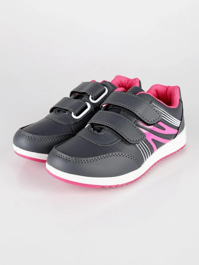 Sneakers con strappi - grigio scuro
