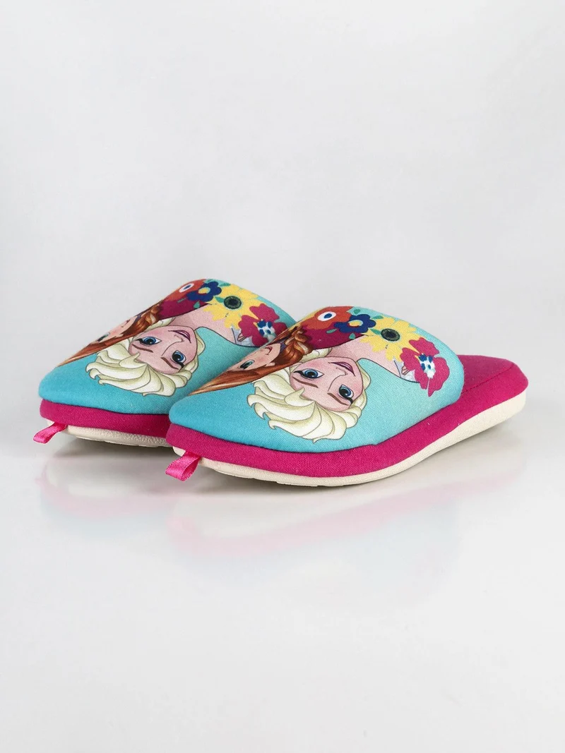 Pantofole Frozen in tessuto - fucsia