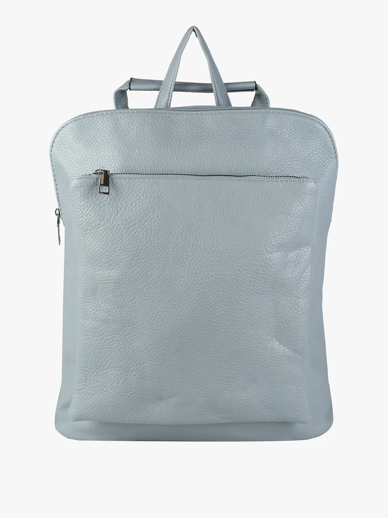 Zaino in ecopelle da donna - azzurro