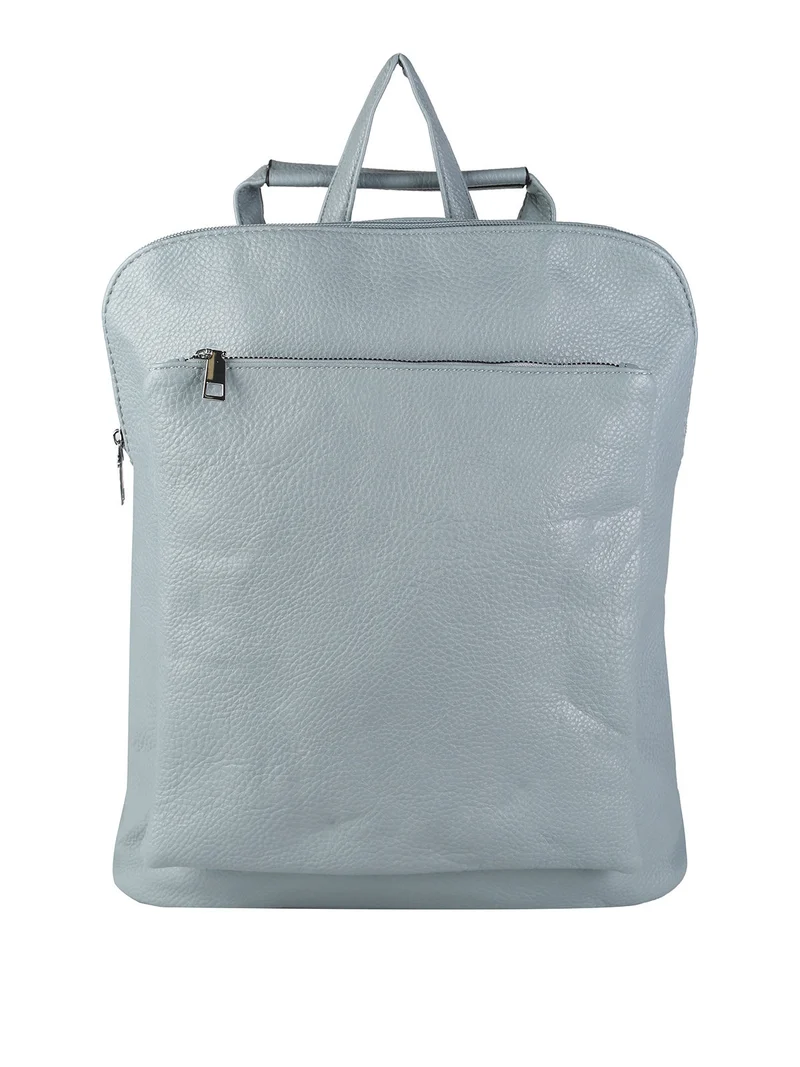 Zaino in ecopelle da donna - azzurro