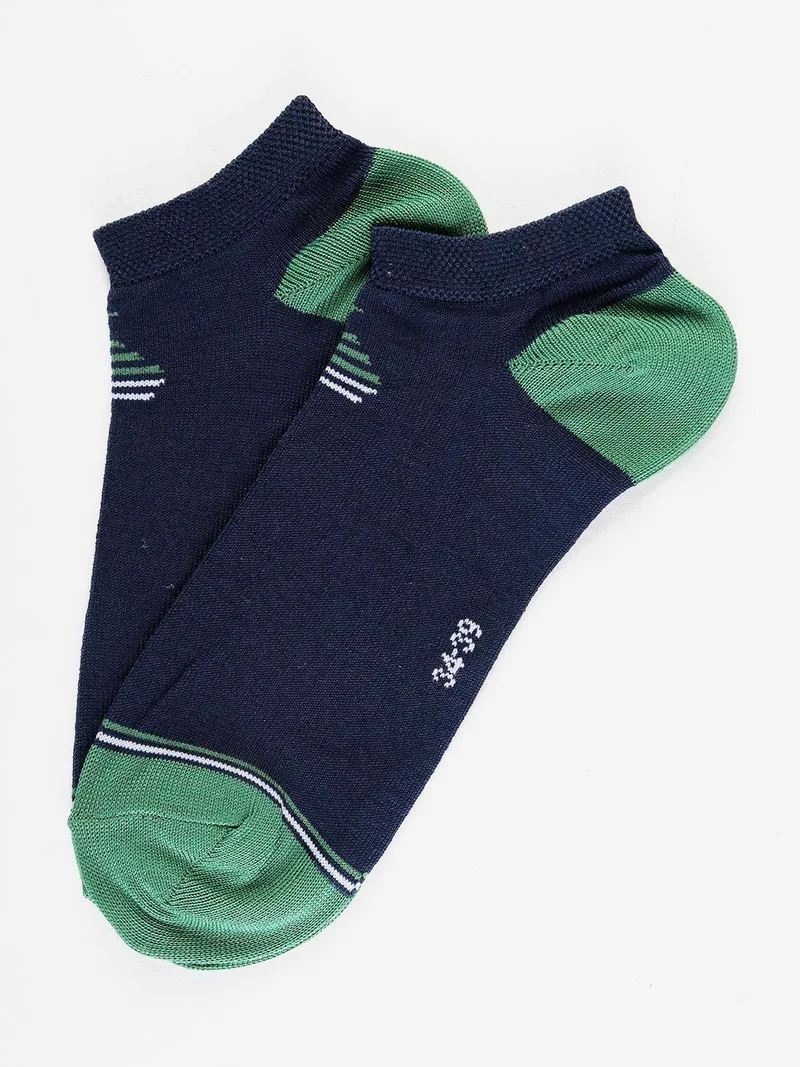 salvapiede in cotone da bimbo - blu scuro