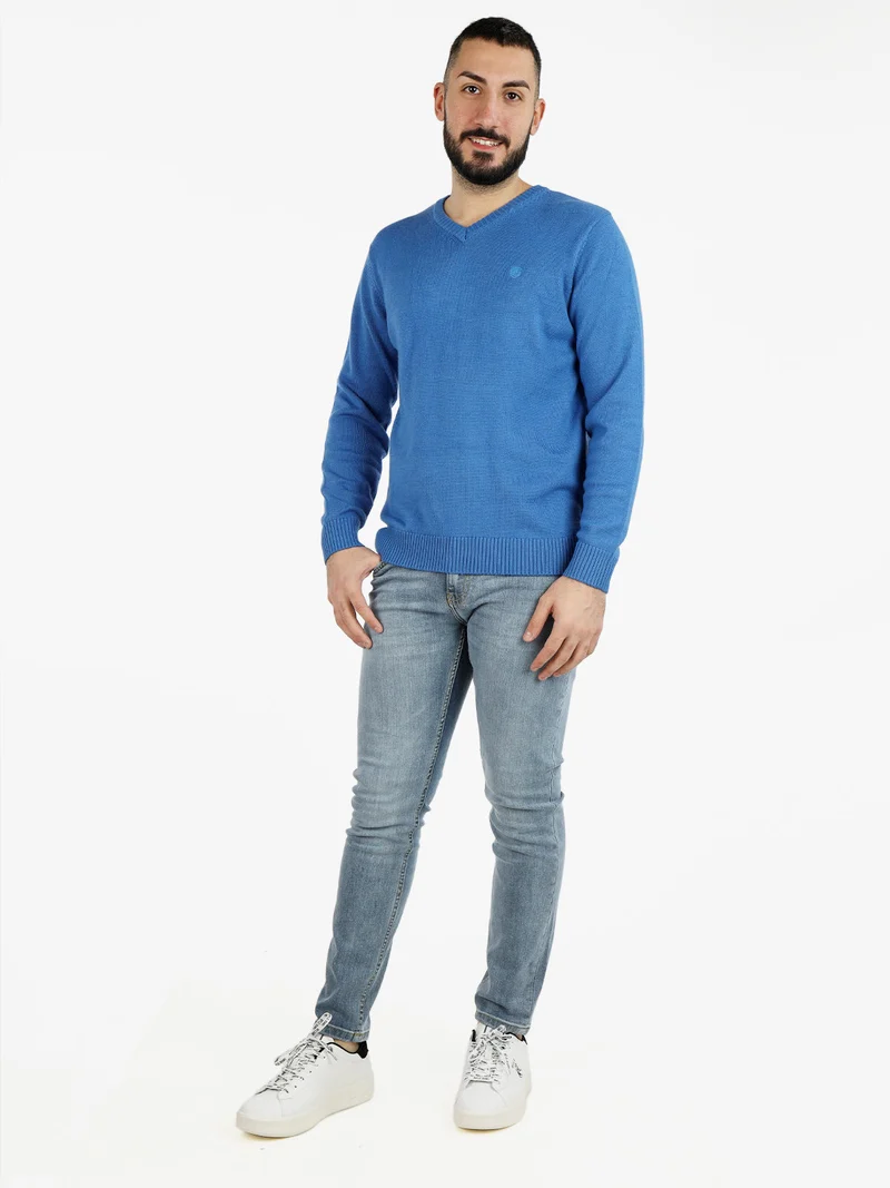 Jeans uomo slim fit denim chiaro - jeans