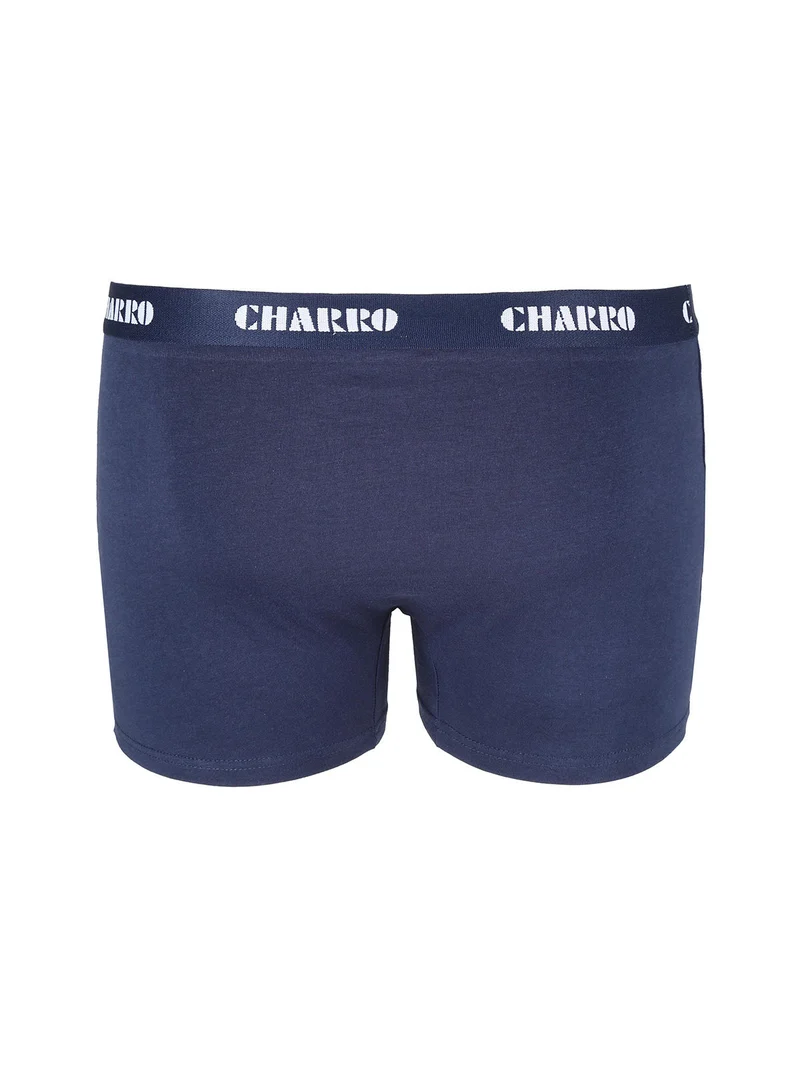 Boxer da uomo tinta unita - blu scuro