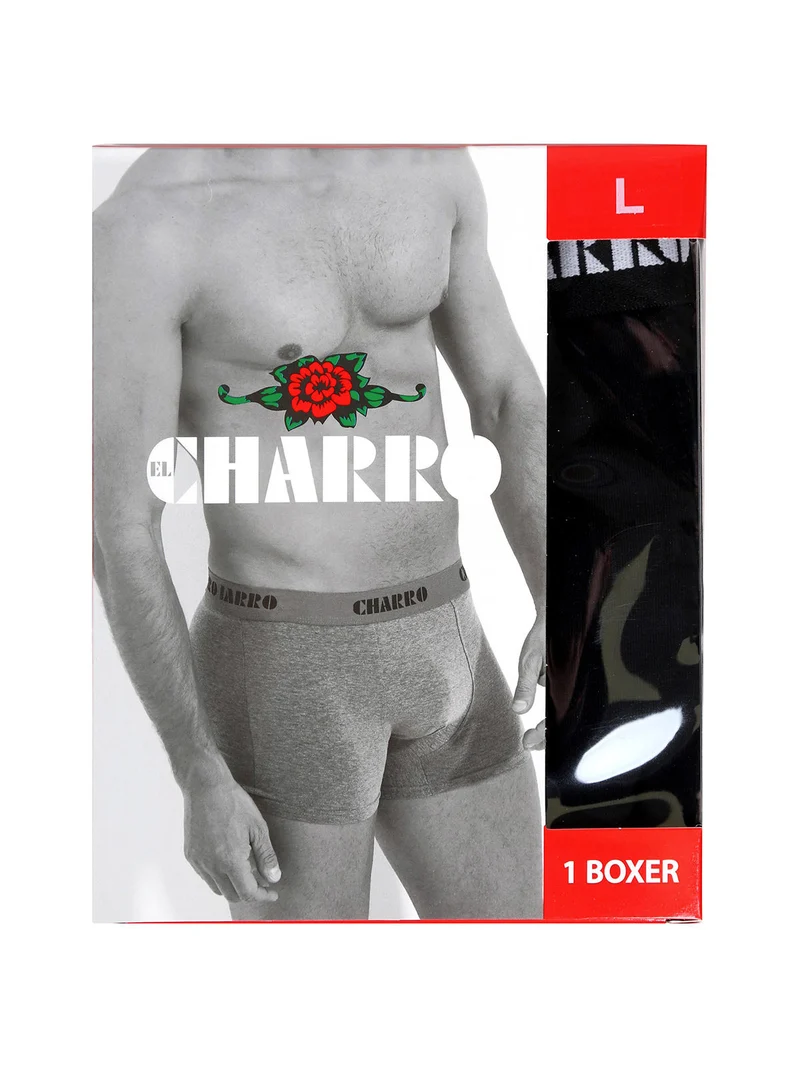 Boxer da uomo tinta unita - blu scuro