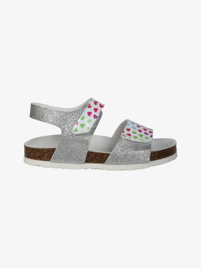 Sandali da ragazza con strappi - bianco
