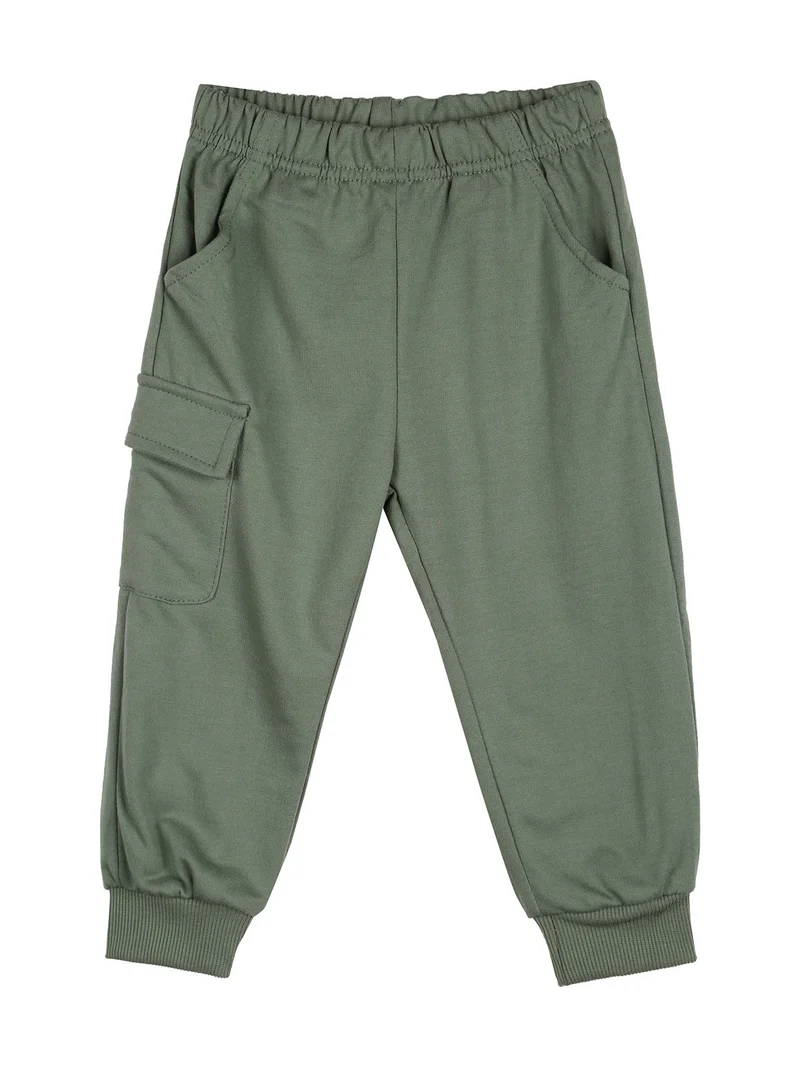 Completo 3 pezzi da neonato con cappuccio e zip - beige