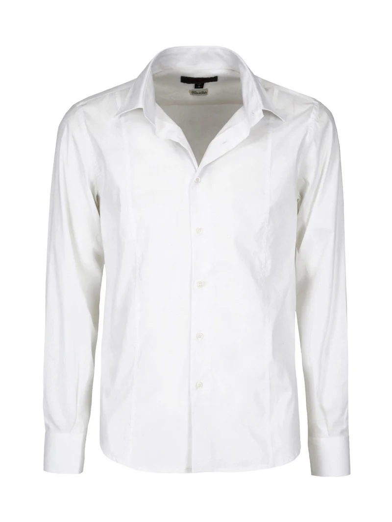 Camicia da uomo slim fit - bianco